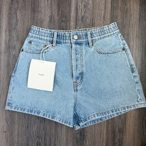 NWT Still Here Ames Denim Shorts Size 26 - Vintage Blue Wash